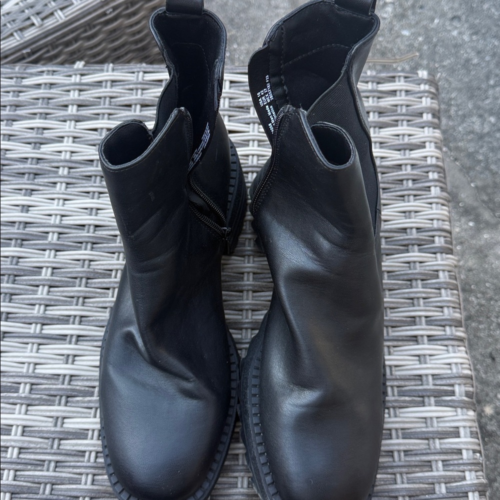 Sam & Libby Black Chelsea Ankle Boots Women's Size 10 new no tag - Picture 3 of 8